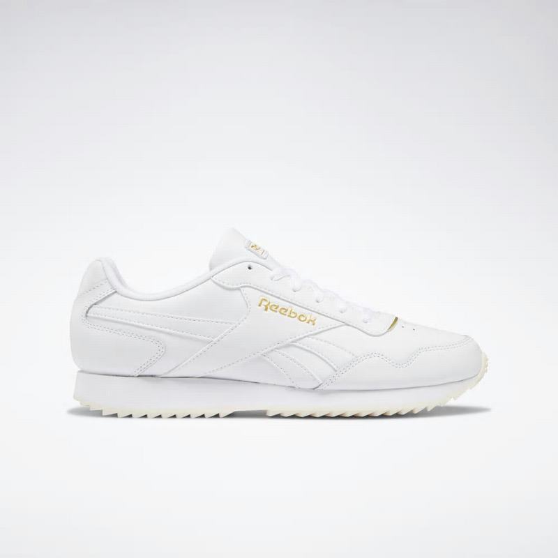 Tenisi Reebok Royal Glide Ripple Barbati Albi/Aurii Romania DS4713LD